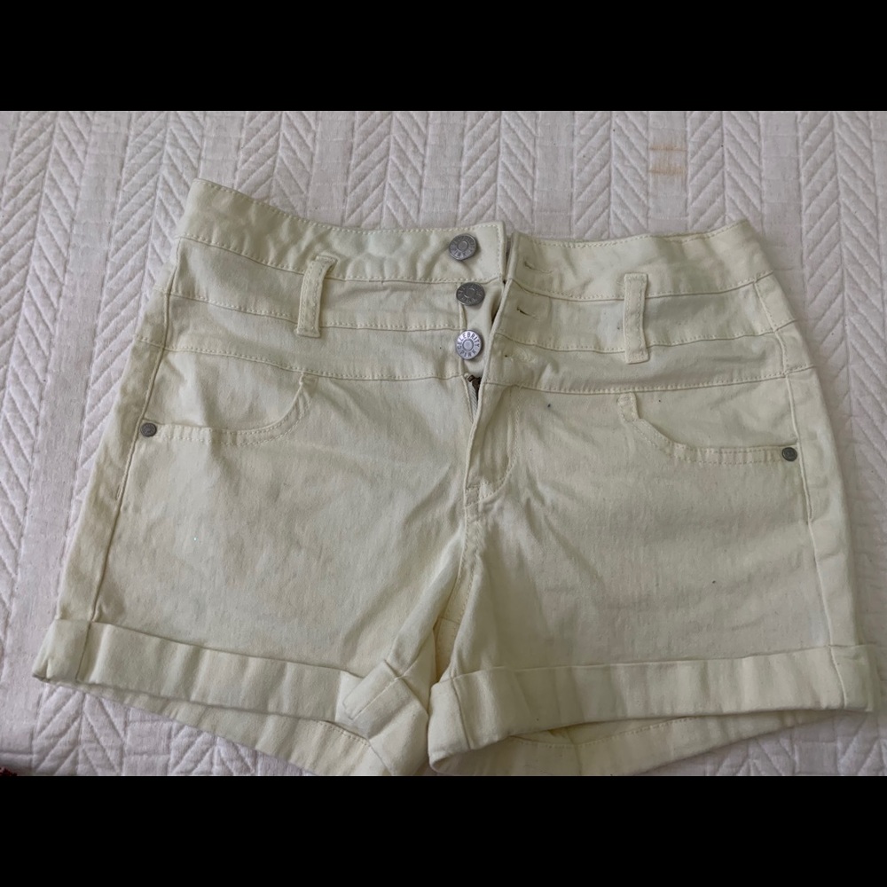 High waisted shorts